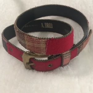 Patchwork belt